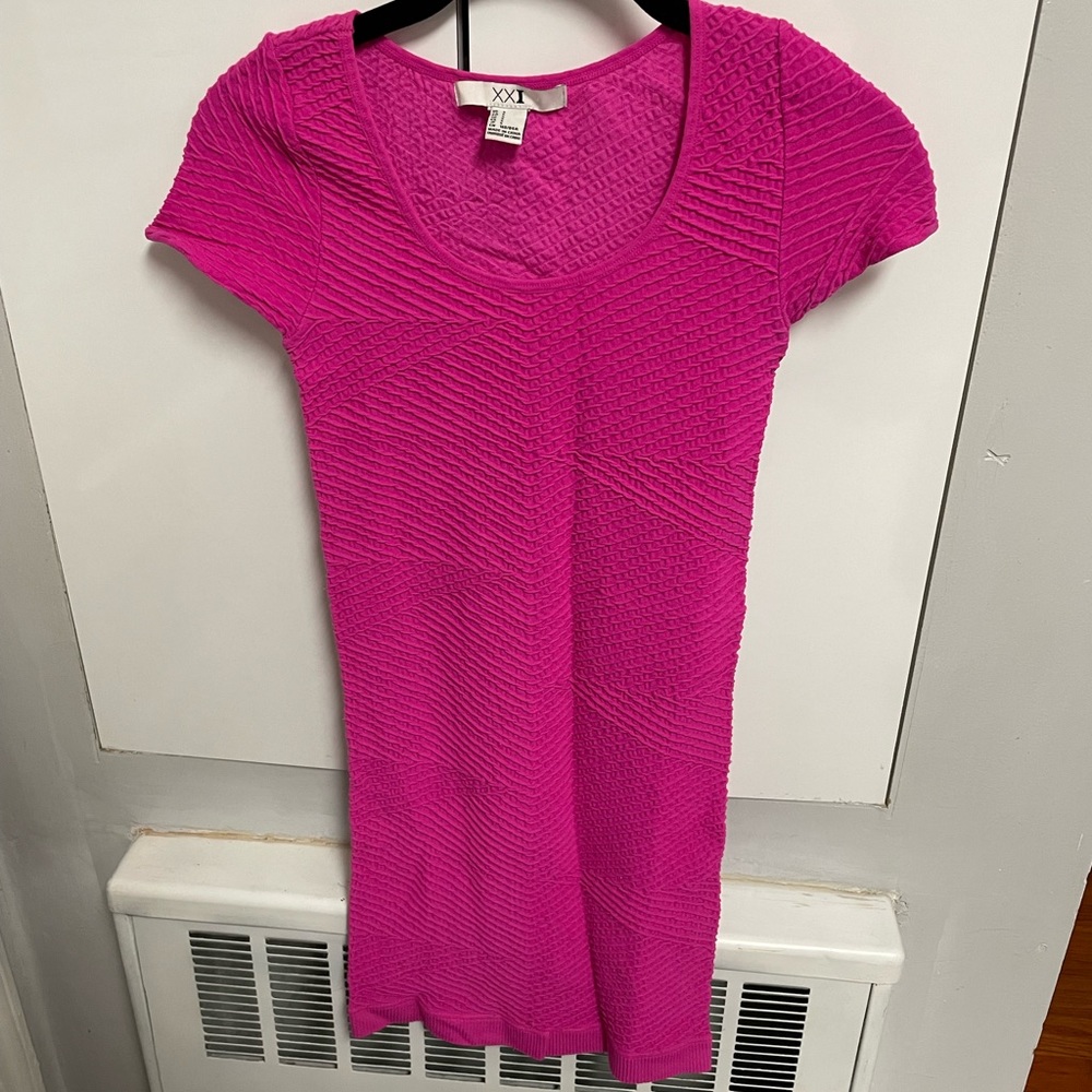 Hot Pink Bodycon Dress S